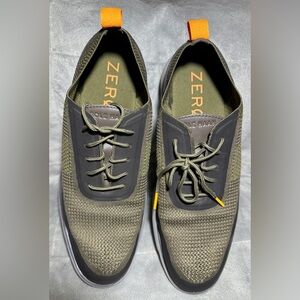 COLE HAAN Men's Zerogrand Omni Dark Olive Knit Lightweight, C35239 Sz 10.5